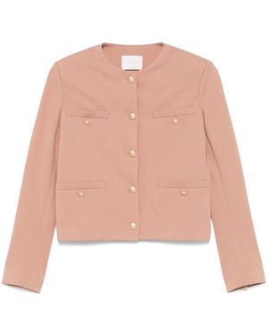 Circolo 1901 Giacca A Collo Alto - Rosa
