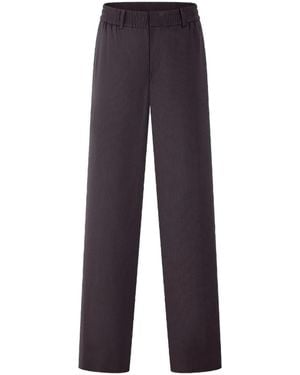 Shanghai Tang Pantaloni Con Vita Elasticizzata - Blu