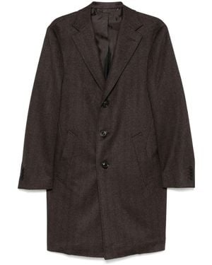 Canali Cappotto Monopetto - Nero