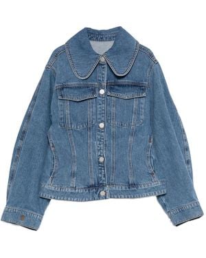 By Malene Birger Villies Denim Jacket - Blue