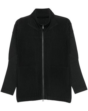 Homme Plissé Issey Miyake Plested Shirt - Black