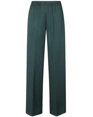 Antonelli Pantalon Ample À Taille Élastiquée - Green