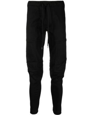 Attachment Slim-Fit-Hose Mit Kordelzug - Schwarz