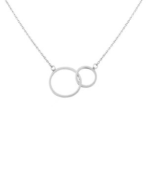 Auree Kelso Interlocking-Ring Necklace - Blue