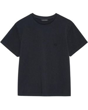 Anine Bing Camiseta Shelley - Azul
