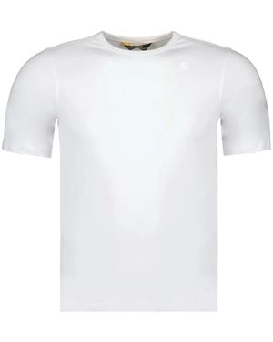 K-Way Adame Crew-Neck T-Shirt - White