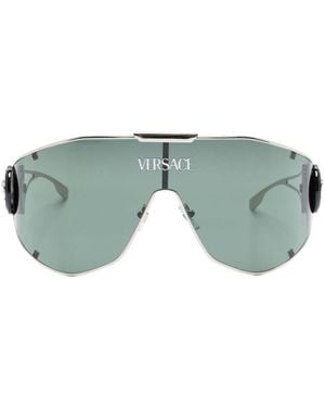 Versace Medusa Geometric Sunglasses - Green