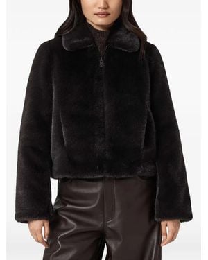 AllSaints Saye Zip Collar Jacket - Black