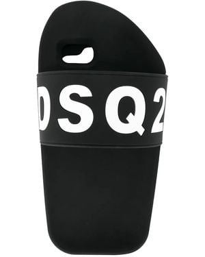 DSquared² Slipper Iphone 6/7 Plus Case - Black
