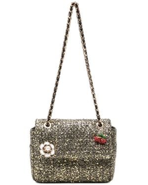 MINIME Embellished Mini Shoulder Bag - Natural