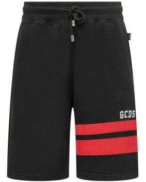 Gcds Logo-Detail Shorts - Black