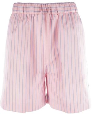 Paul & Shark Shorts Con Cordones - Rosa