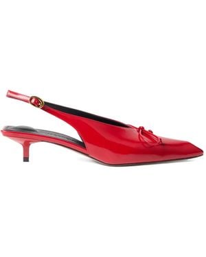Jacquemus The Cubisto Slingback-Pumps - Rot