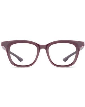 Ic! Berlin Tessa Brille Mit Rundem Gestell - Rot