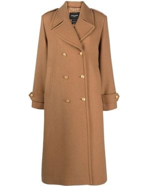 Each x Other Tailored Double-breasted Coat - Brown