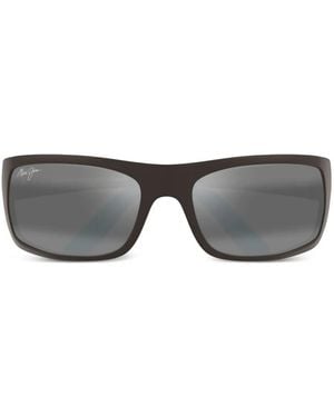 Maui Jim Eckige Sonnenbrille - Grau