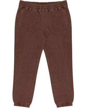 Aimé Leon Dore Garment Dyed Uniform Track Trousers - Brown