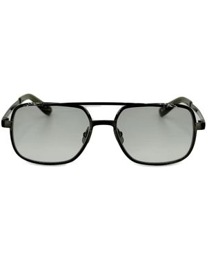 Yellows Plus Blaire Browline Frame Sunglasses - Grey