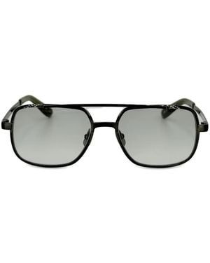 Yellows Plus Blaire Browline Frame Sunglasses - Grey