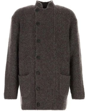 Giorgio Armani Cardigan À Col V - Gray
