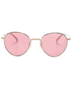Oliver Peoples Rhydian Round-Frame Sunglasses - Pink