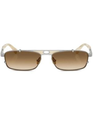 Brunello Cucinelli Eckige Paloma Sonnenbrille - Natur