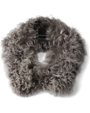 Prada Shearling Collar - Gray
