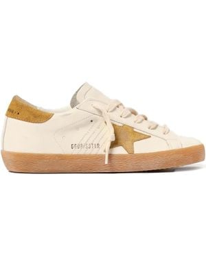 Golden Goose Super-Star Sneakers - Natural