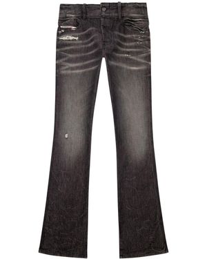 DIESEL D-Backler 09H51 Low-Rise Bootcut Jeans - Grey