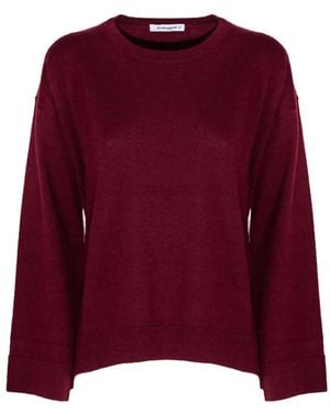 Kangra Brushed-Knit Sweater - Purple