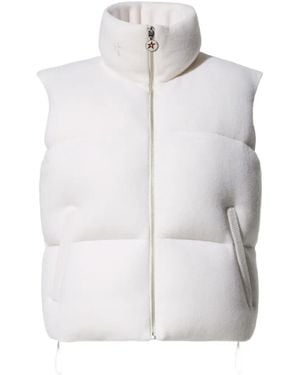 Perfect Moment Gilet Matelassé - White
