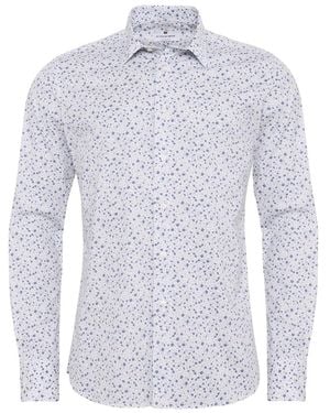 LOJA DAS MEIAS Floral-Pattern Shirt - White