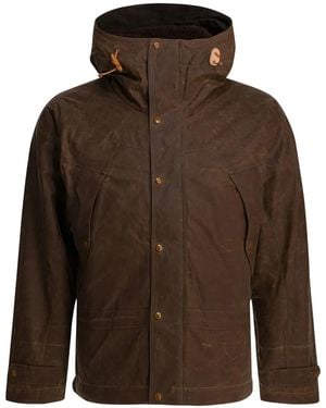Ceccarelli Hooded Padded Jacket - Brown