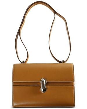 SAVETTE Symmetry Shoulder Bag - Brown