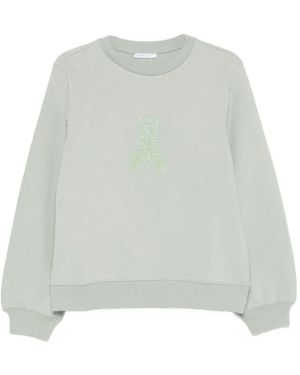 Patrizia Pepe Crew-Neck Sweatshirt - White