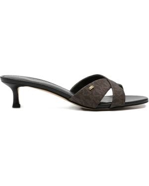 MICHAEL Michael Kors Cassidy Criss-Cross Sandals - White