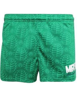 Nike X Martine Rose Patterned Shorts - Green