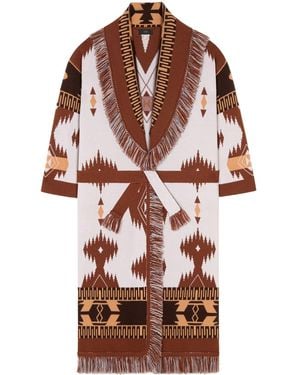 Alanui Icon Cardi-Coat - Red