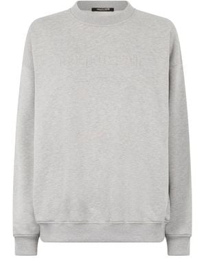 Roberto Cavalli Mélange-Effect Sweatshirt - Gray