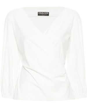 La Petite Robe Di Chiara Boni Eliza Blouse - White