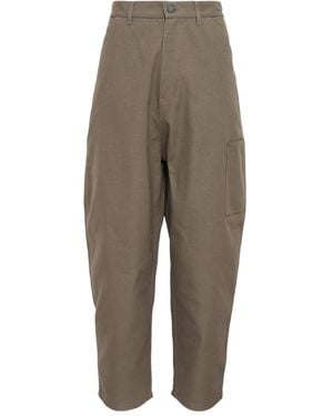 Diomene Hose mit aufgesetzten Taschen - Grau