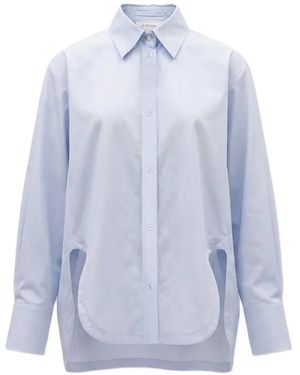 Sportmax Ovest Button-Fastening Shirt - Blue