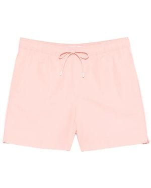 Calvin Klein Drawstring Swim Shorts - Pink