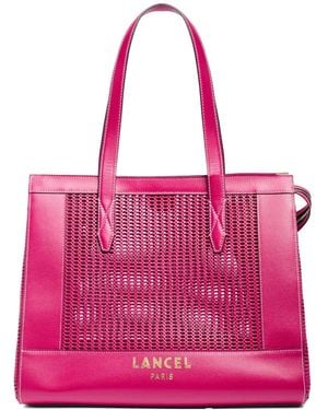 Lancel Sac Cabas À Découpes - Pink