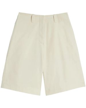 Jil Sander Natural Shorts - White