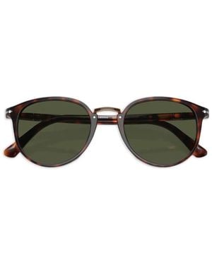 Persol Round-Frame Sunglasses - Green