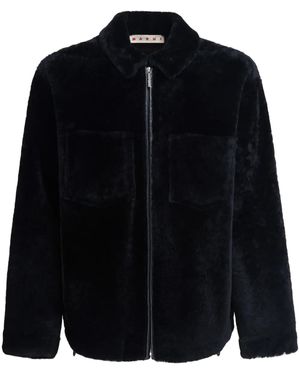 Marni Zip-Up Jacket - Blue