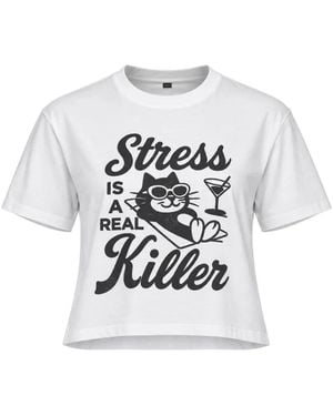 ASKK NY Shrunken Boy Graphic-Print T-Shirt - White