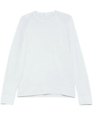 James Perse Pull À Manches Raglan - White