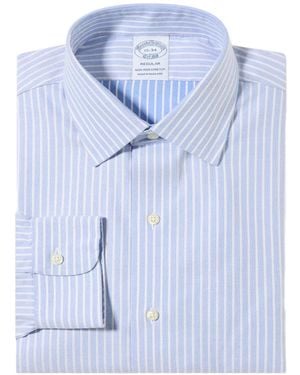 Brooks Brothers Striped Shirt - Blue